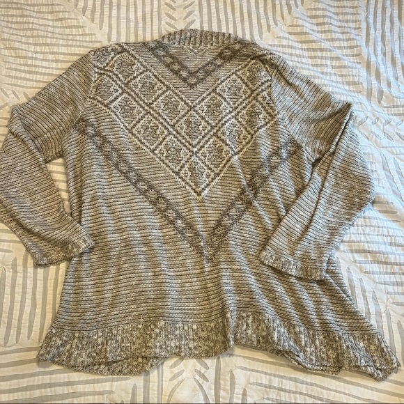Absolutely Solenne Ribbed Detail Cardigan 2X - Picture 3 of 7